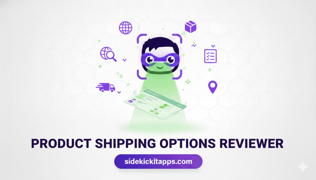 Untangle Your Shipping: Build a Product Shipping Options Reviewer in&nbsp;Sidekick