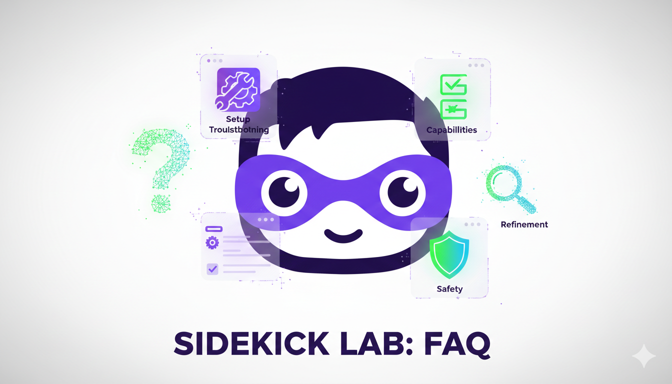 Sidekick Lab: The Frequently Asked Questions – Every Shopify Hero Needs ...
